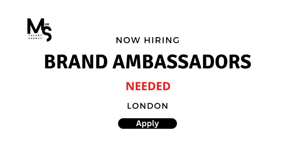 Now hiring brand ambassadors - MSUK talents