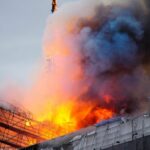 Tragic fire Breaks out at Historic Copenhagen Stock Exchange