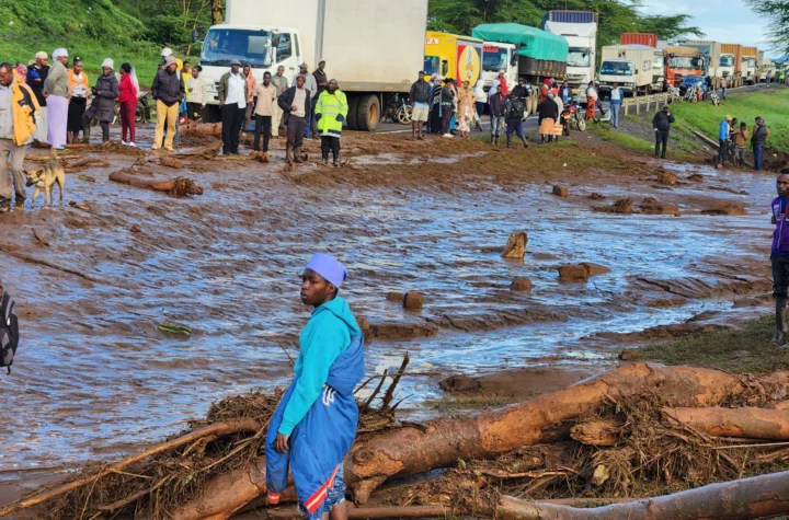 More than 40 people have died in Kenya after a dam burst following heavy rains and flooding